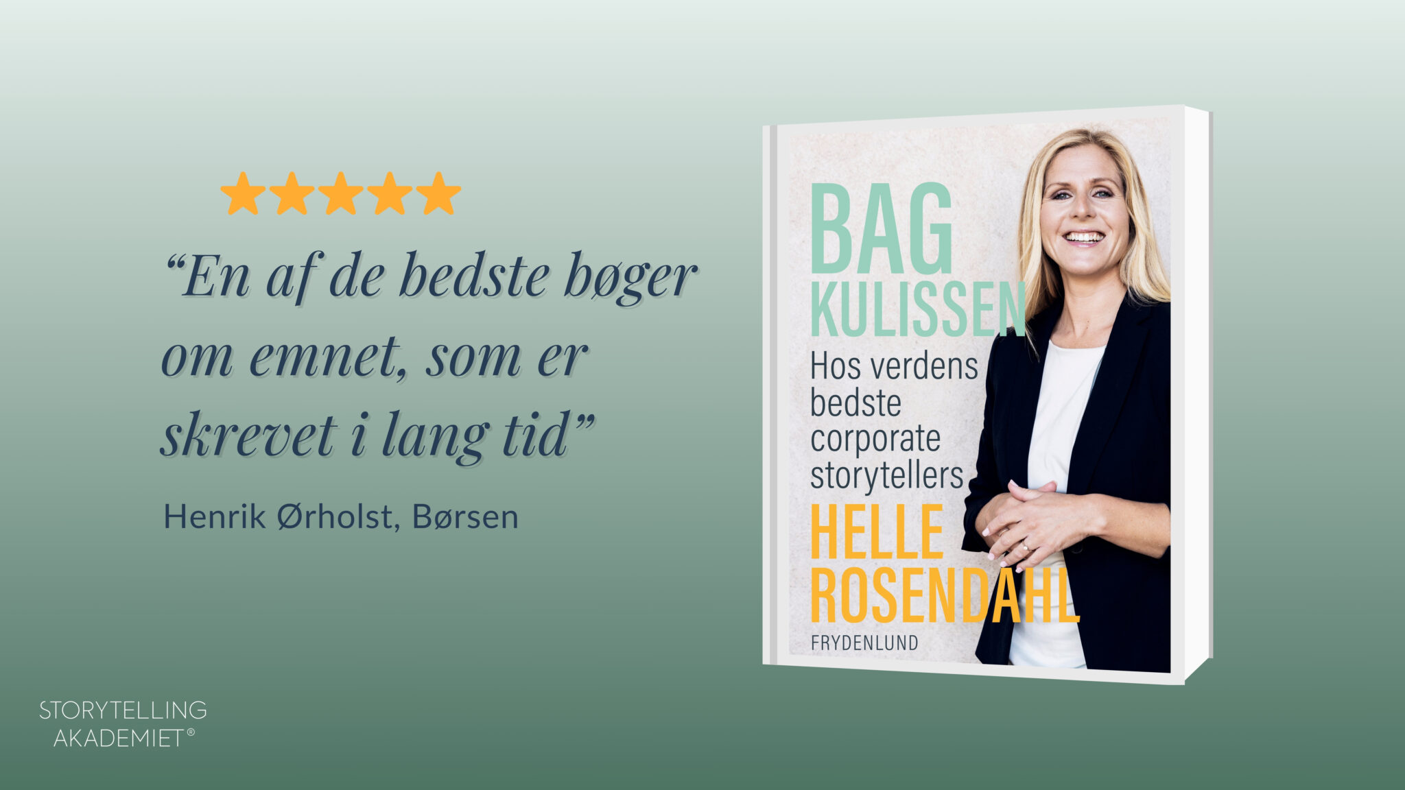 Bag Kulissen får fem stjerner i Børsen. En af de bedste bøger om emnet, som er skrevet i lang tid.